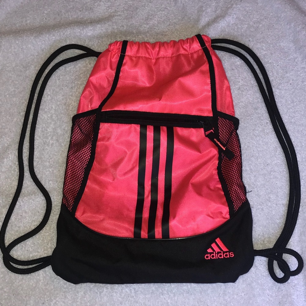 Adidas drawstring backpack